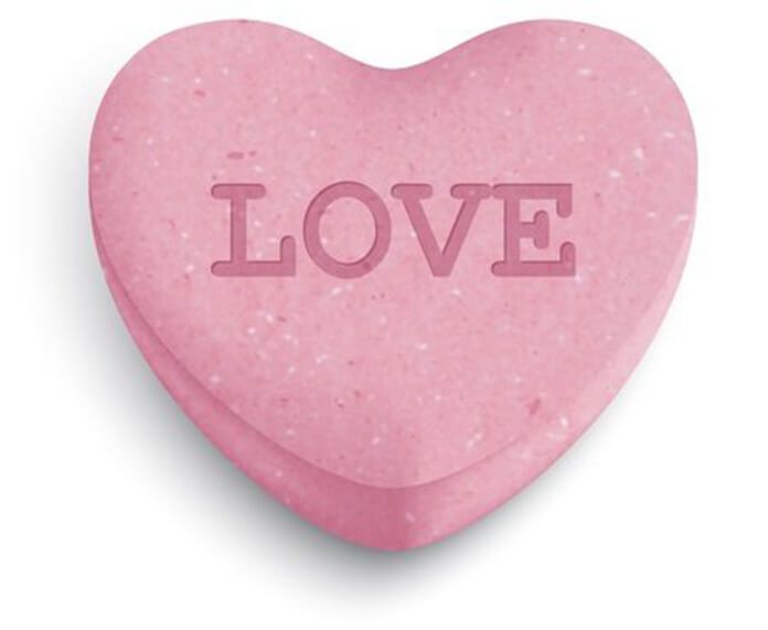 Valentine's candy heart