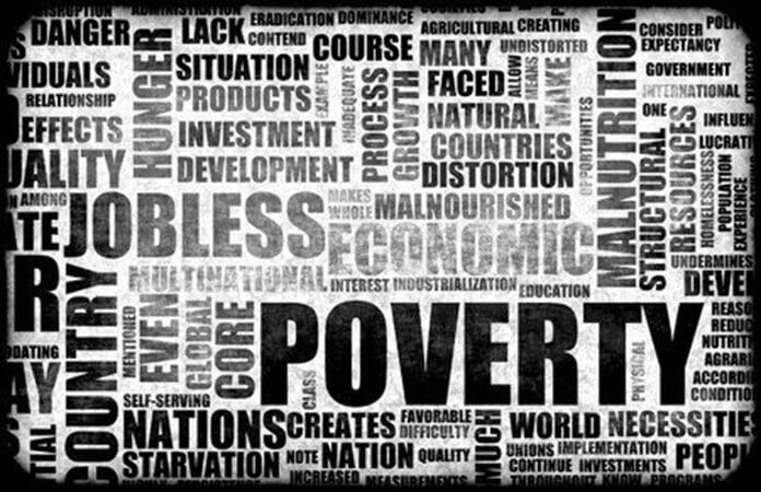 Poverty word cloud